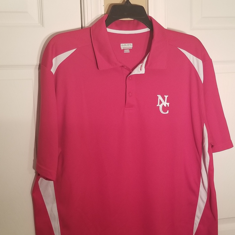 NCAA Augusta mens polo NC State size 2XL